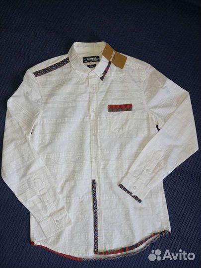 Рубашка desigual с яркими деталями S, XXL