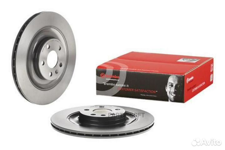 Brembo 09C93911 Тормозной диск задний D340mm volvo