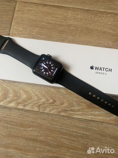 Часы apple watch 3 38 mm бу