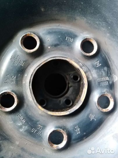 Диски штамповка р 16 Фольцваген Джетта