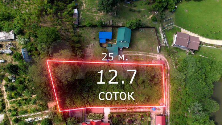 Участок 12,7 сот. (ИЖС)