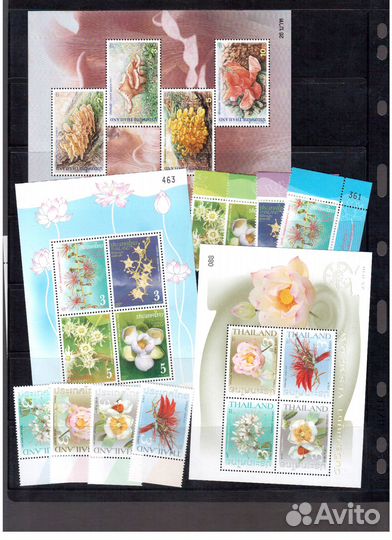 Блоки и марки Таиланда 02