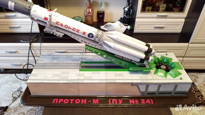 Протон-М на стартовом столе