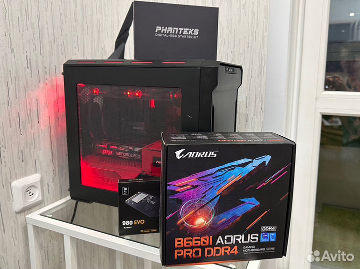 Игровой пк NEW Intel I5 12400f + 2060 Super SSD