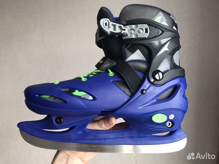 Коньки ледовые раздвижные 38-41