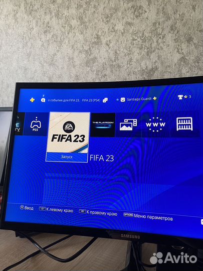 Sony PS4 1tb+FIFA23