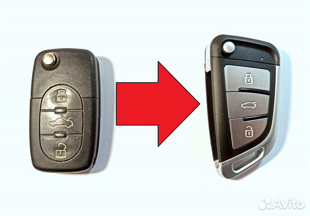Ключ зажигания Audi A6 / Allroad / TT / Апгрейд