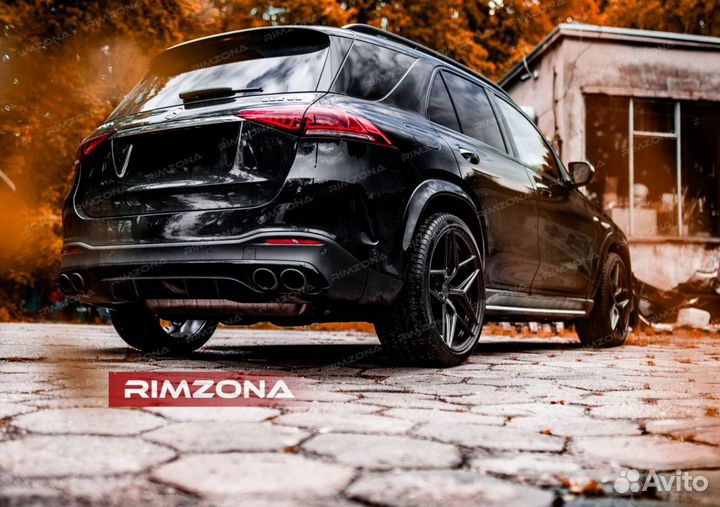 Кованые диски R21 на Mercedes GLE 53 AMG