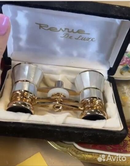 Театральный бинокль перламутр