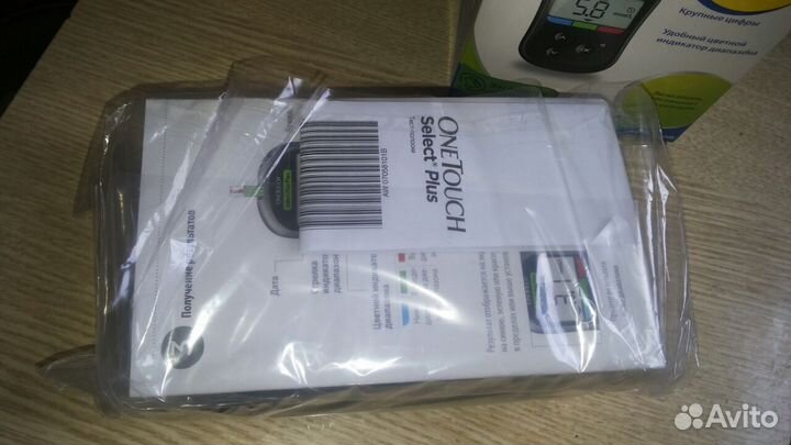 Глюкометр one touch select plus flex (новый)