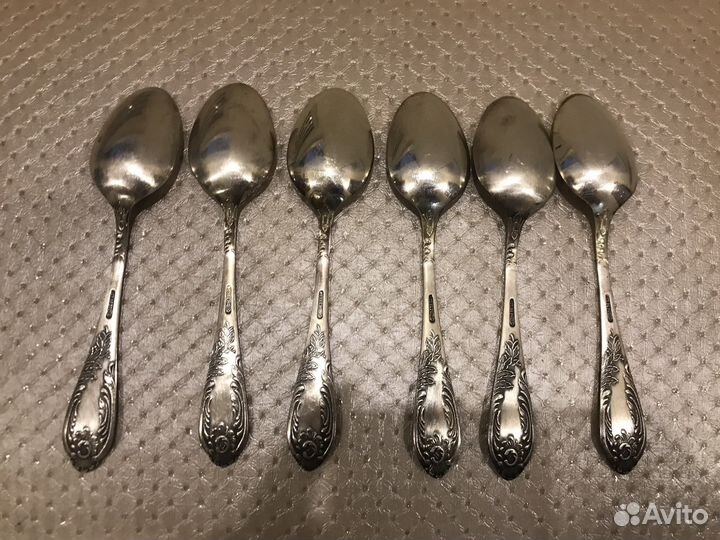 Ложки столовые мельхиор СССР