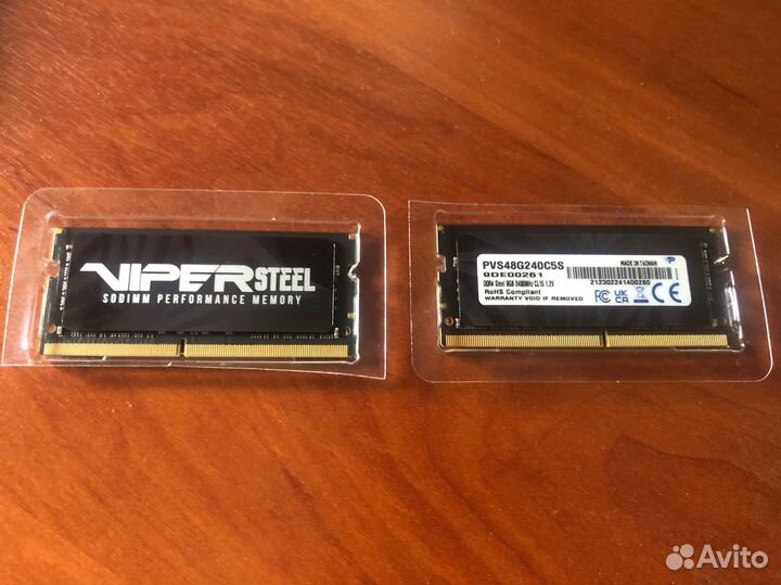 Оперативная память 8Gb DDR4 2400MHz SO-dimm