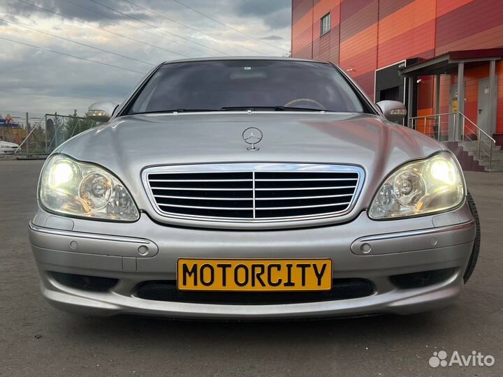В разбор из Японии Mercedes-Benz W220 M113.986 5.5