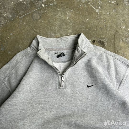 1/4 zip толстовка Nike vintage