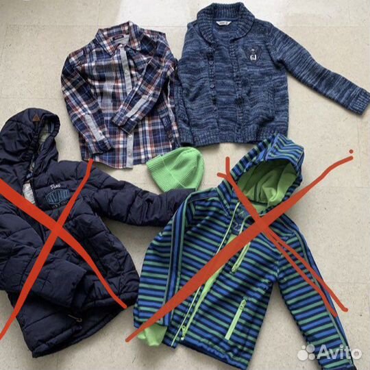 Новые вещи на мальчика 7-9 лет (122-128 рост)