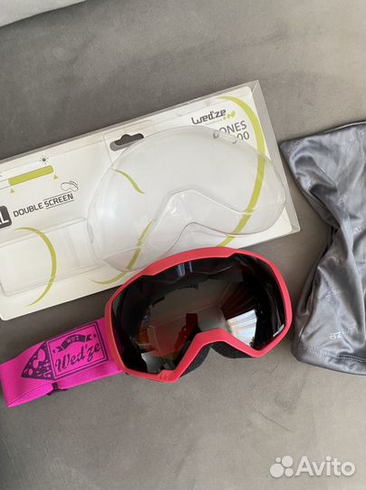 Горнолыжные очки новые Wedze