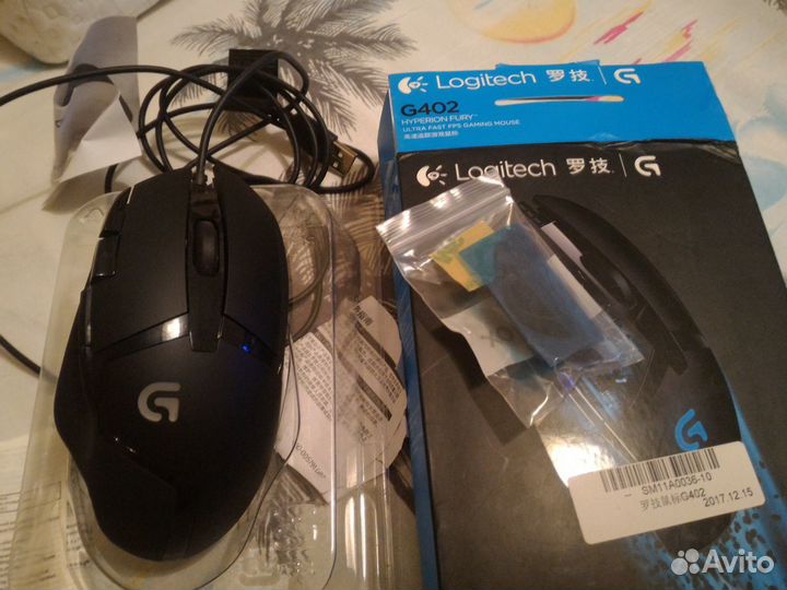 Мышь Logitech G402 Hyperion Fury