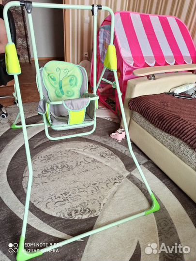 Качели напольные