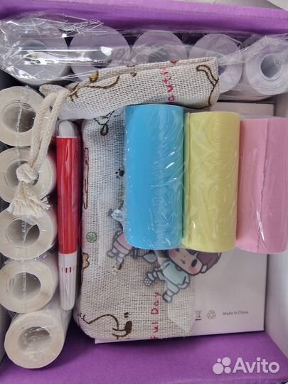 Портативный термопринтер беспроводной новый набор