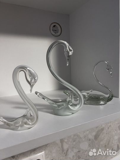 Лебеди фигурки статуэтки