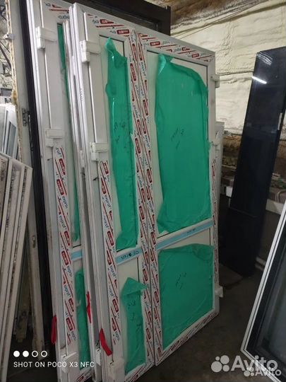 Двери пластиковые 3 камеры