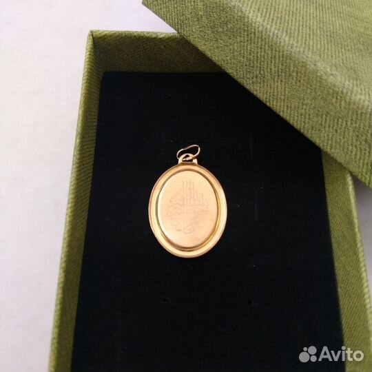 Золотая подвеска