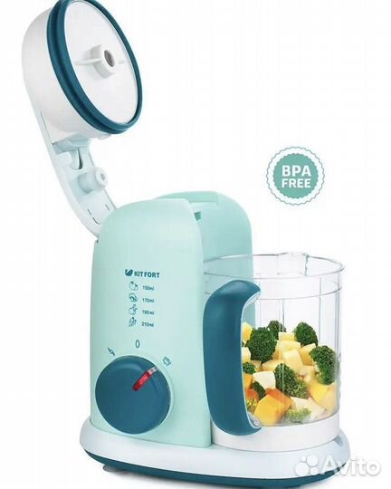Блендер пароварка kitfort