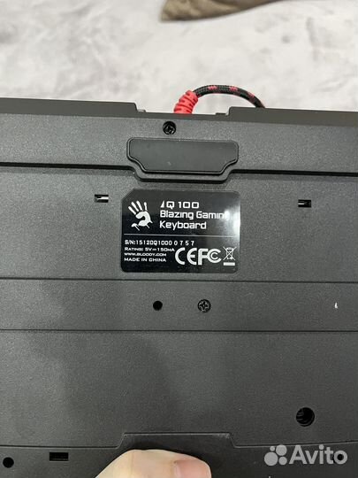 Клавиатура a4tech Bloody игровая с подсветкой