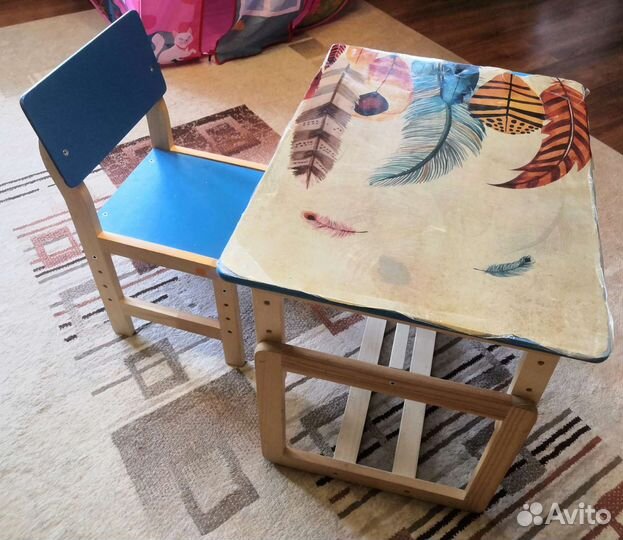 Набор стол стул от 1.5 лет