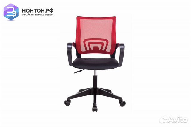 Компьютерное кресло Бюрократ CH-695NLT красное / ч