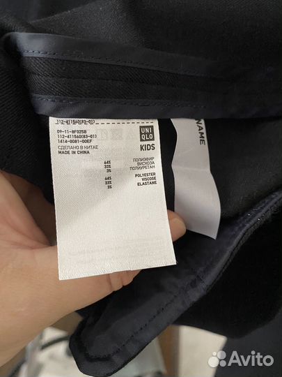 Пиджак школьный для девочки uniqlo 11-12 лет