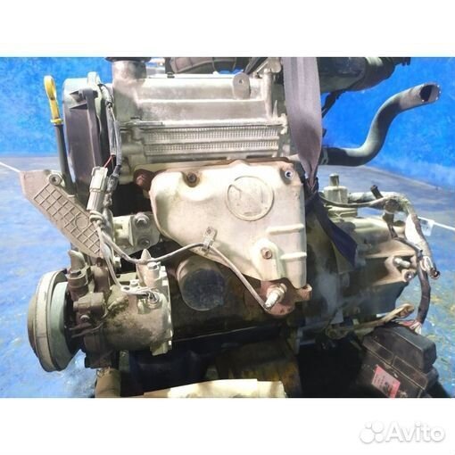 Двигатель двс с навесным mazda carol HB12S F6A