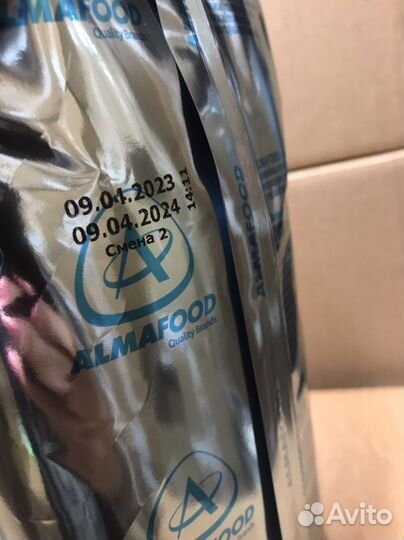 Сливки сухие Almafood topping New Line 1кг