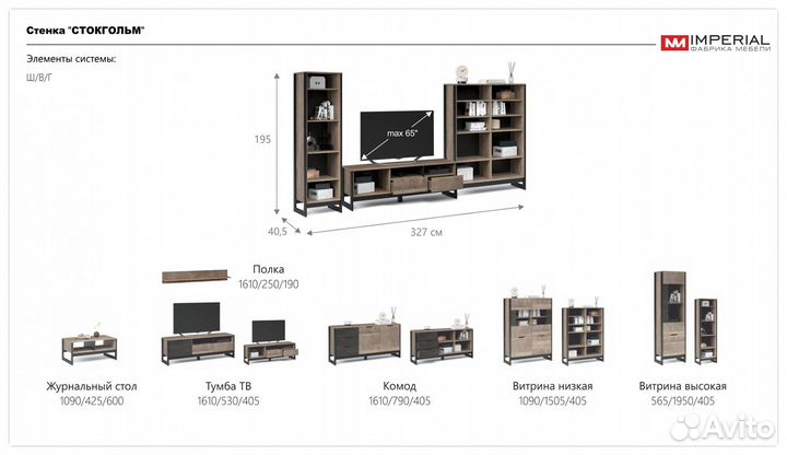 Витрина шкаф