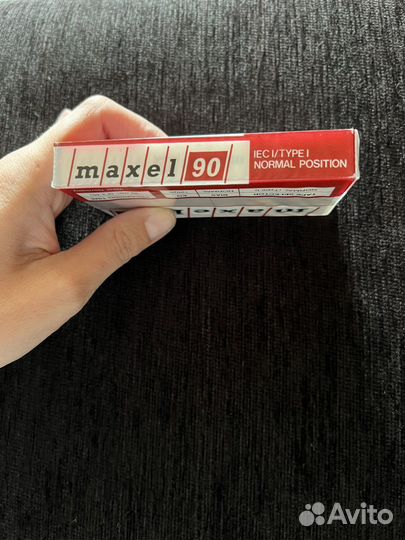 Аудиокассета maxel 90