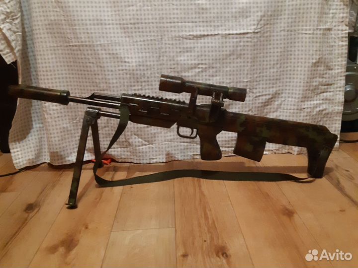 Снайперская винтовка из дерева