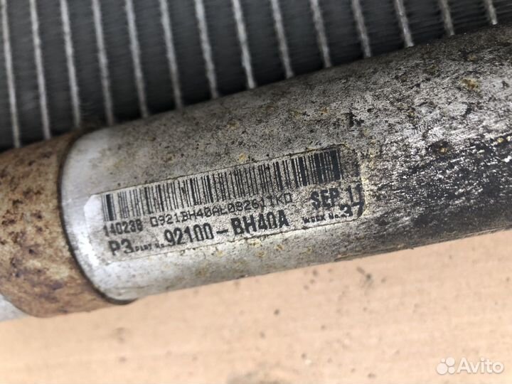 Радиатор кондиционера Nissan Note,Juke,Tiida