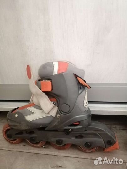 Роликовые коньки детские раздвижные