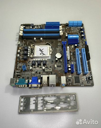 Материнская плата asus P7H55-M SI