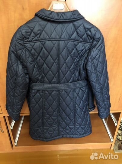 Пальто для девочки стёганное