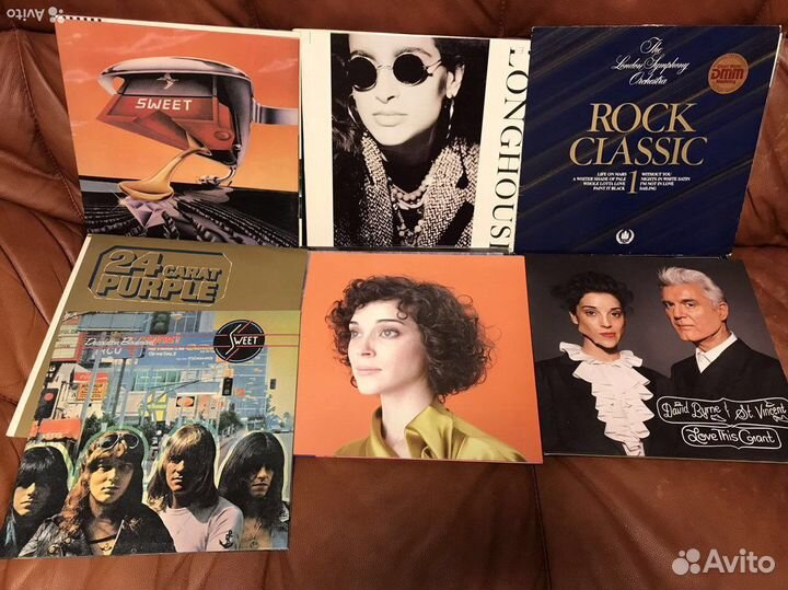 Виниловые пластинки фирменные