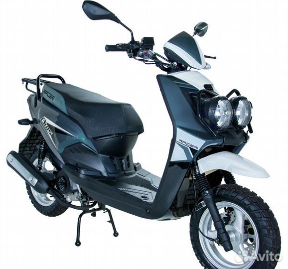 Скутер racer RC150T-15X BWS R 150 sport серый