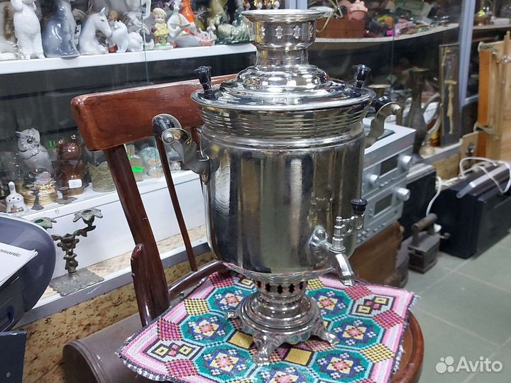 Самовар угольный новый