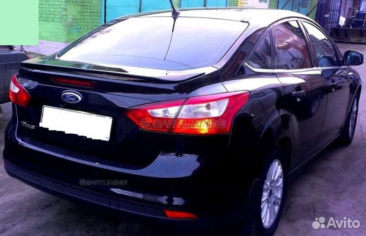 Задний спойлер Ford focus 3 седан