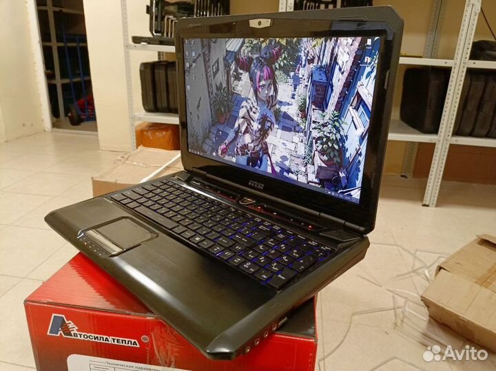 Игровой ноутбук MSI Intel i7 Nvidia GTX SSD+HDD