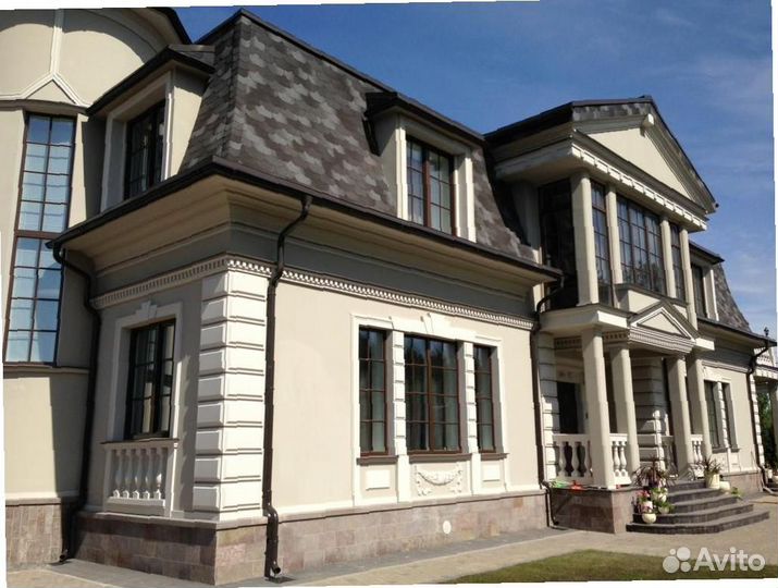 Фасадный декор с защитным покрытием