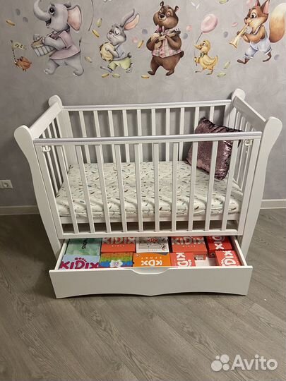 Кроватка детская Можга Красная Звезда