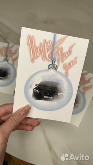 Открытки с вашим индивидуальным дизайном