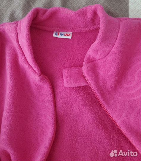 Комбинезон флисовый на девочку р. 68