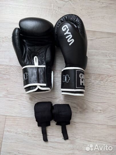 Боксерские перчатки 12 oz Green hill